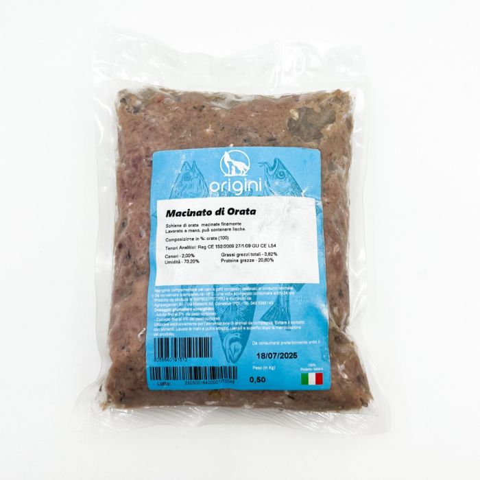 Macinato di Orata 500gr