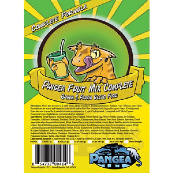 Pangea Fruit Mix Banana Papaya Complete Gecko Diet