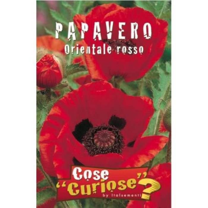 Semi Di Papavero Orientale Rosso