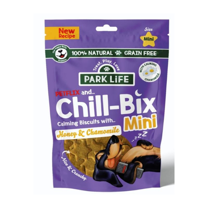 Park Life- Chill Bix MINI Biscotti con Miele e Camomilla 100gr