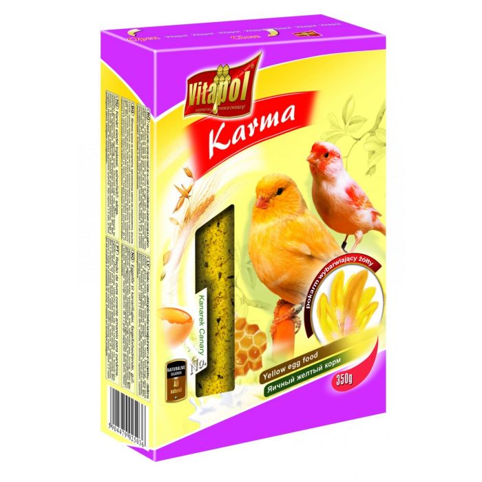 Vitapol Pastoncino all'uovo per canarini gialli 350gr.