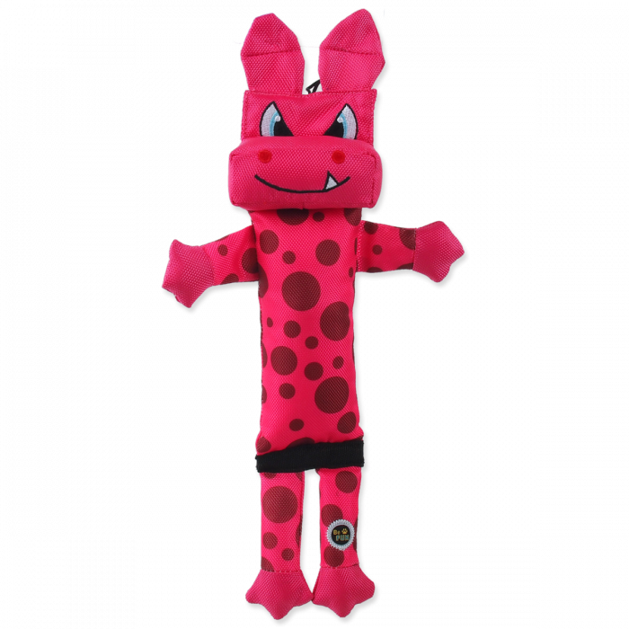 Peluche in tessuto super resistente per cuccioli ROBBOT rosa 38cm