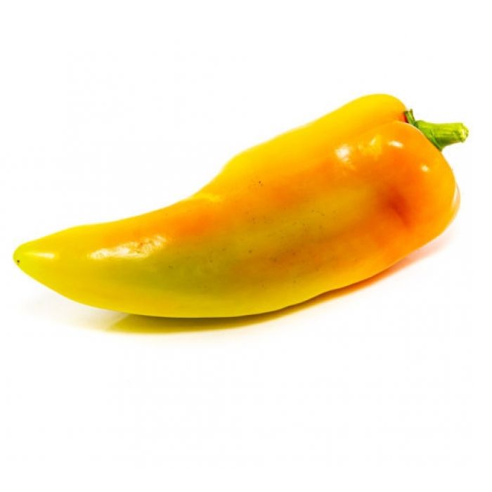 Peperone Corno Giallo - Vaschetta 4 piantine
