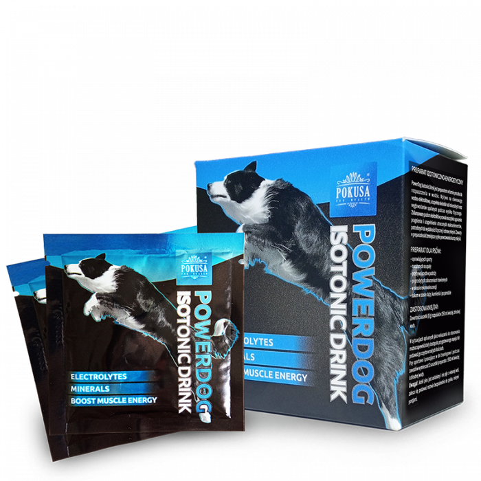 PowerDog Isotonic Drink 12 buste - Bevanda Isotonica per cani