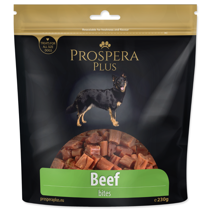 Prospera Plus Snack - cubetti di Manzo essiccati 230gr