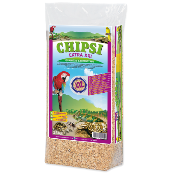 Quadretti di Faggio Chipsi Extra XXL 40L/15kg