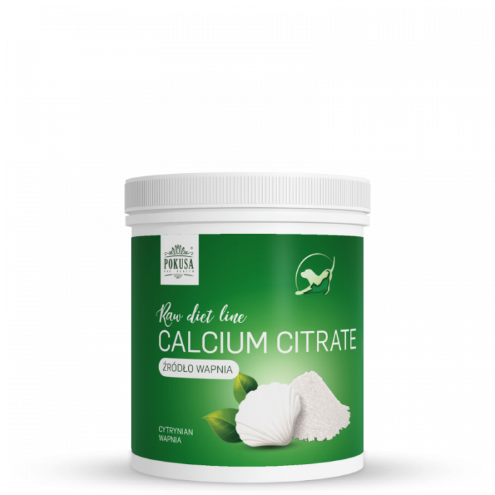 RawDietLine Calcium Citrate 250gr - Integratore naturale di Calcio citrato
