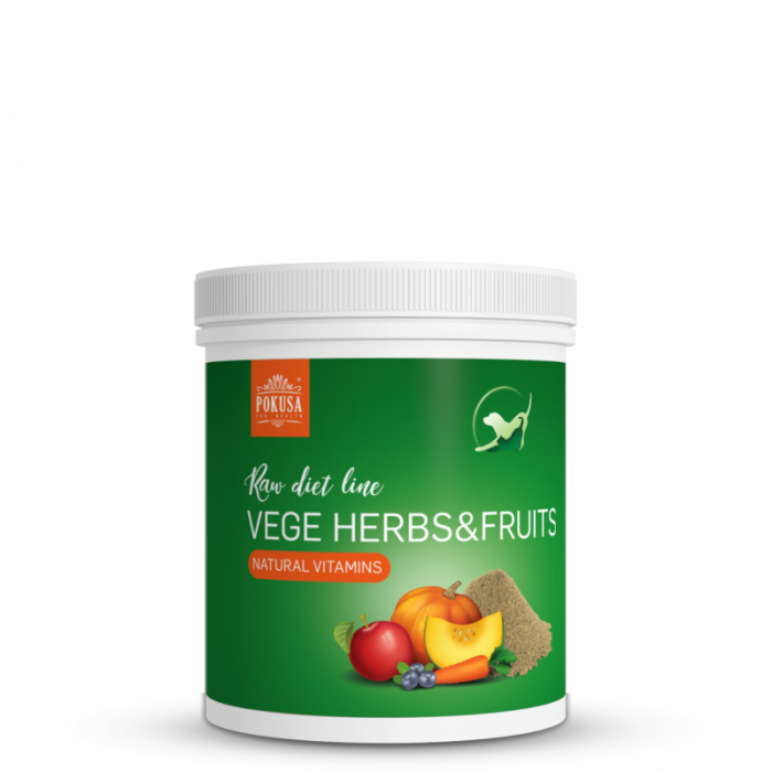 RawDietLine Vege Herbs&Fruits 200gr - Integratore naturale per cani e gatti