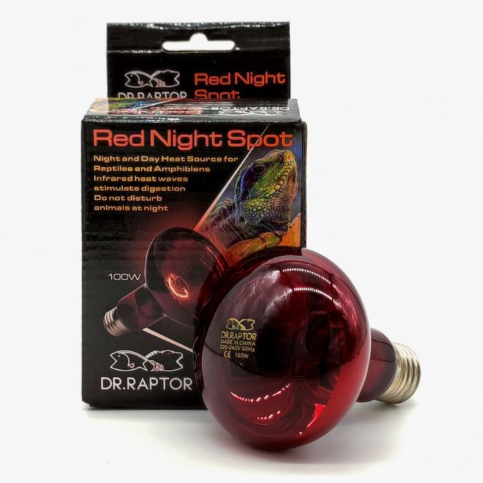 Dr.Raptor Red Night Spot - Lampada infrarossi
