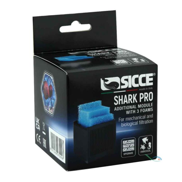 Sicce - Ricambi shark pro Modulo addizionale con 3 spugne