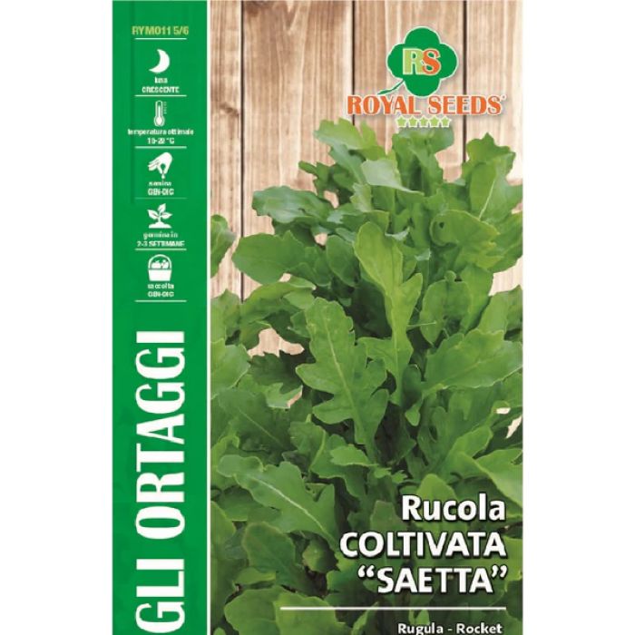 Semi di Rucola Coltivata "Saetta"