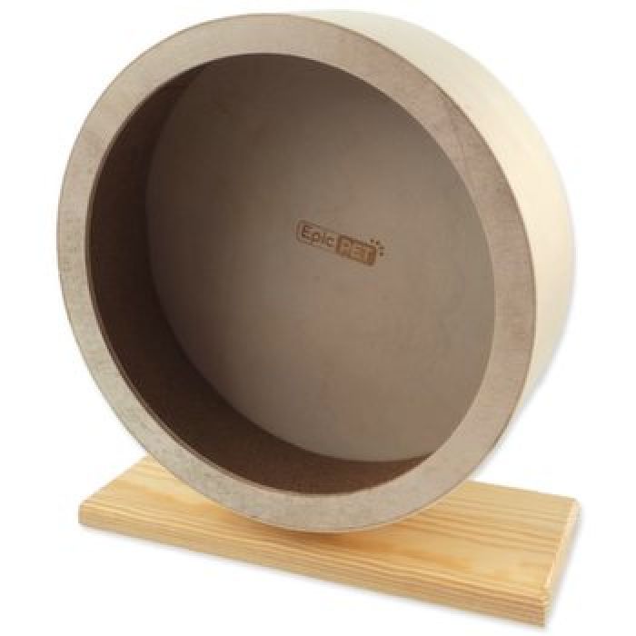 Ruota in legno per roditori 28cm