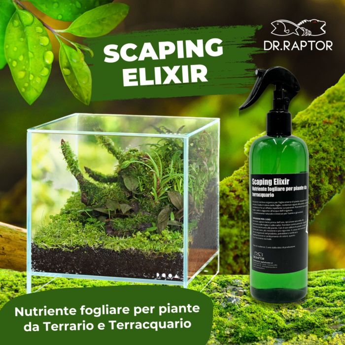Scaping Elixir - Nutriente fogliare per piante da Terrario