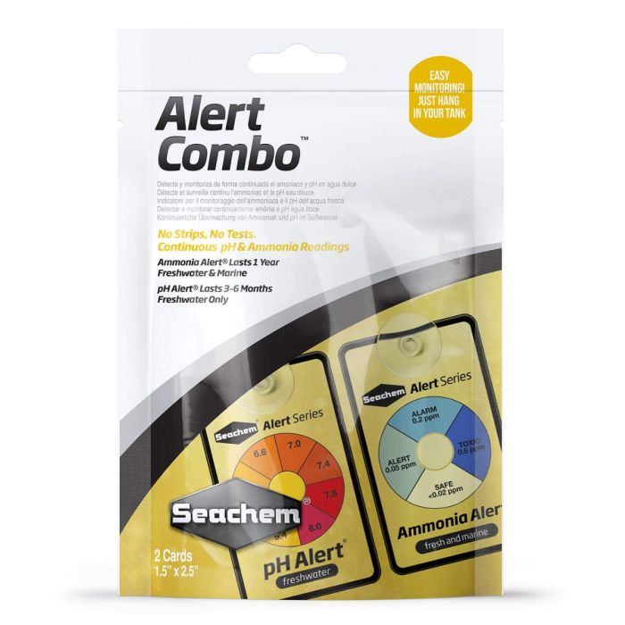 Seachem - Alert Combo 6 mesi test continuo (Include Ammonia Alert e pH Alert)