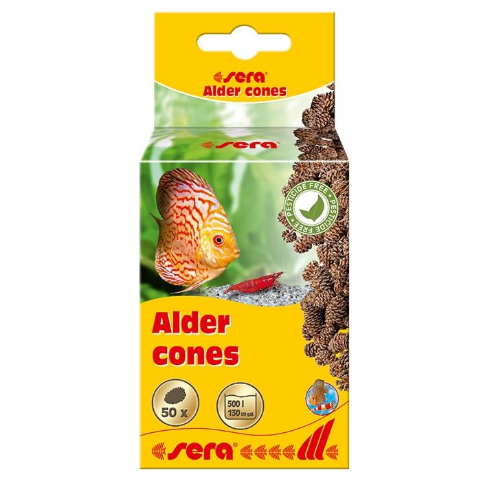 Sera Alder Cones Pigne di ontano trattamento naturale 50pz