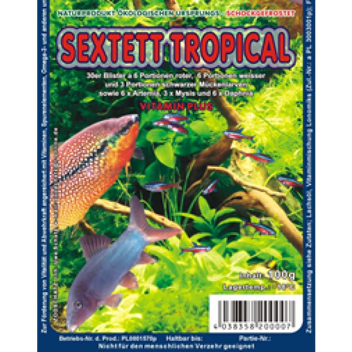 Tropical Sextet Congelato In Blister 100gr.