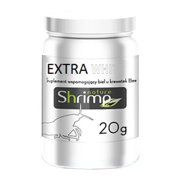 Shrimp Nature Extra White 20gr - Integratore per intensificare la colorazione bianca dei gamberetti