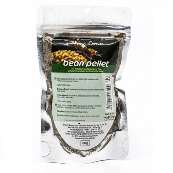 Shrimps forever natural bean pellet 50gr