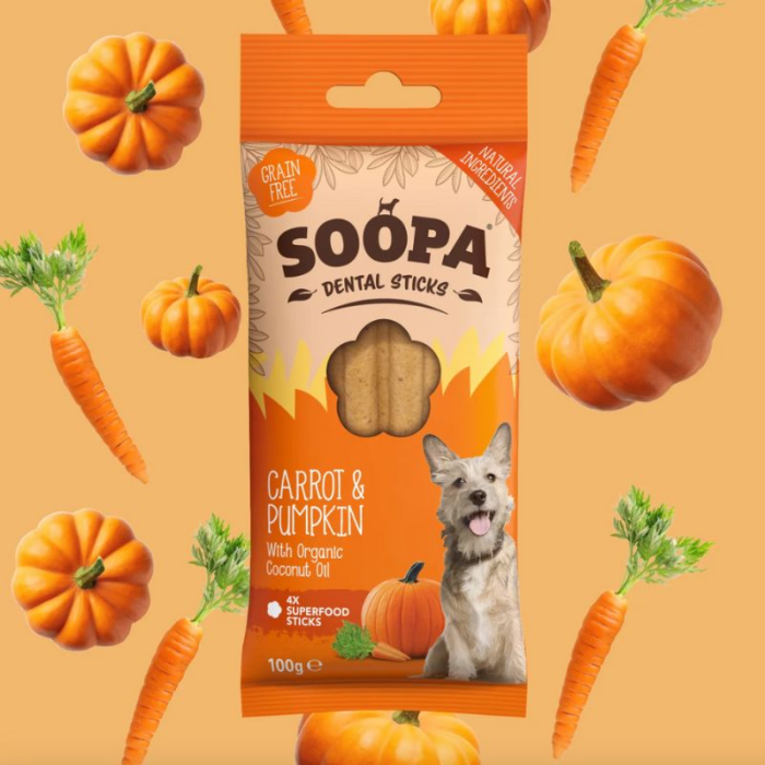 Soopa - Carote e Zucca Dental Sticks