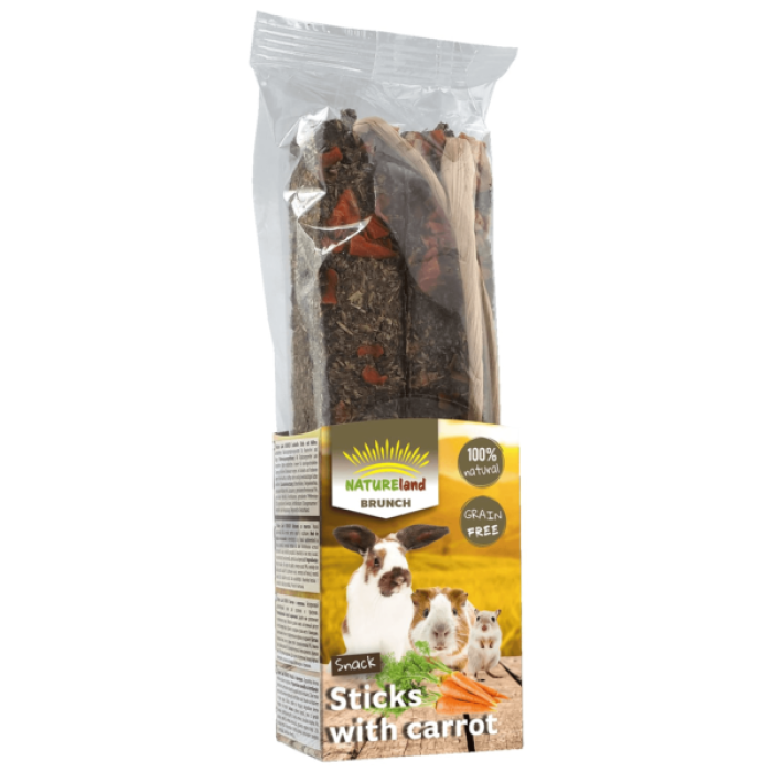 Sticks con Carote essiccate grain-free 2pz