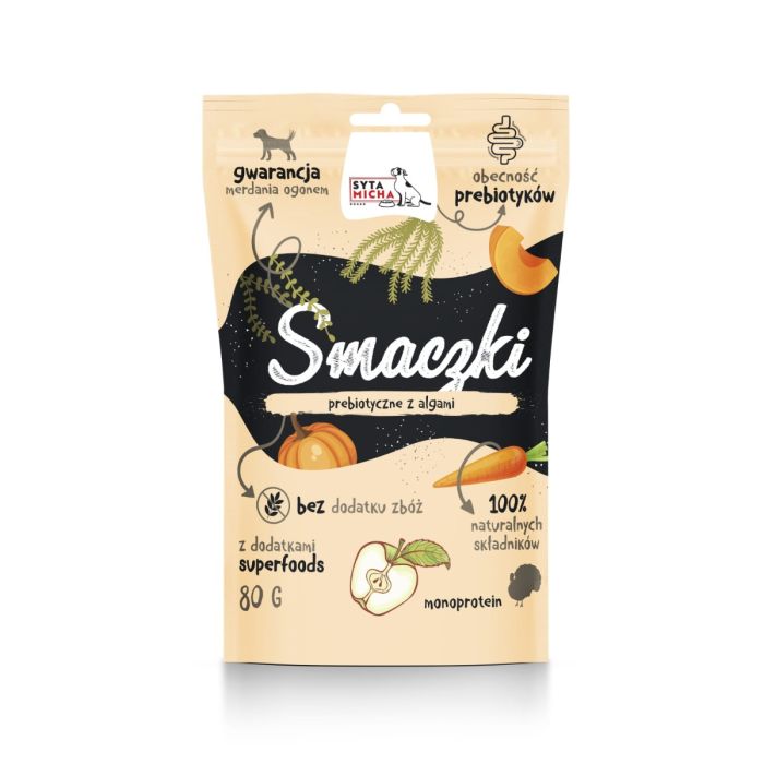 Syta Micha - Snack prebiotici per cani (GI2D Complex) con alghe 80g