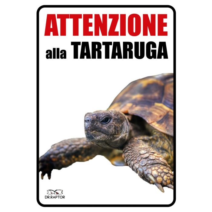 Targhetta "attenzione Alla Tartaruga"