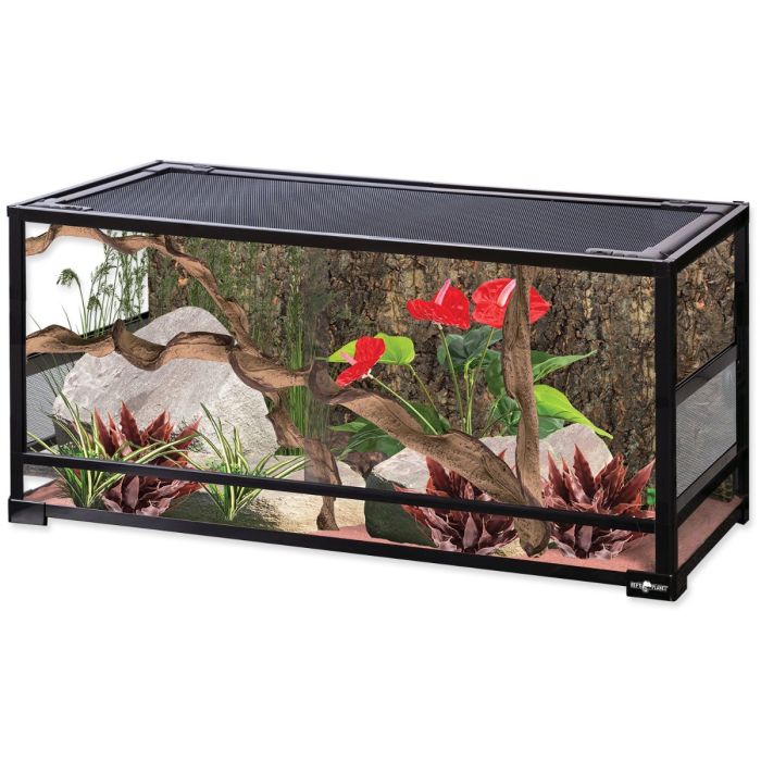 Terrario in vetro 91,4x45,7x45,7h Reptiplanet