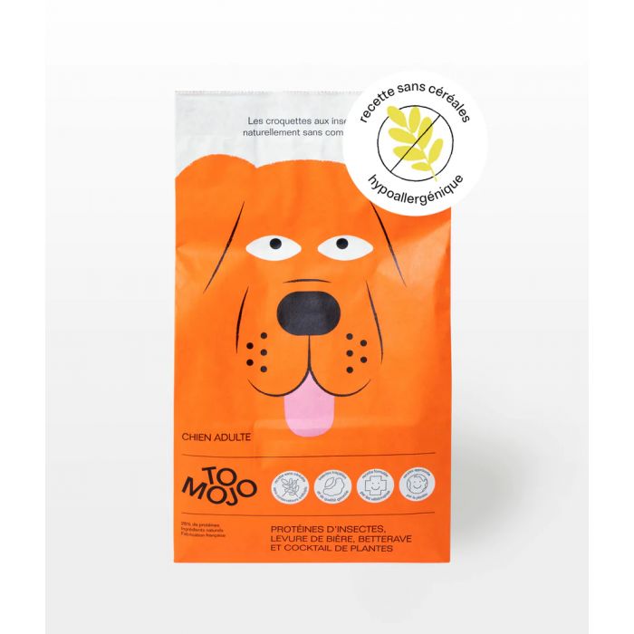 Tomojo Cibo naturale per Cani a base di Insetti 2kg