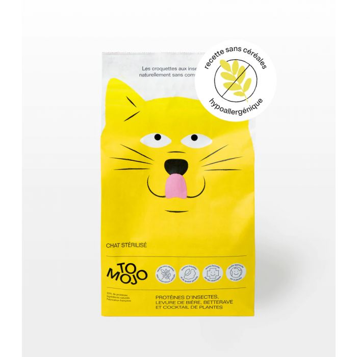 Tomojo Cibo naturale per Gatti a base di Insetti 2,5kg