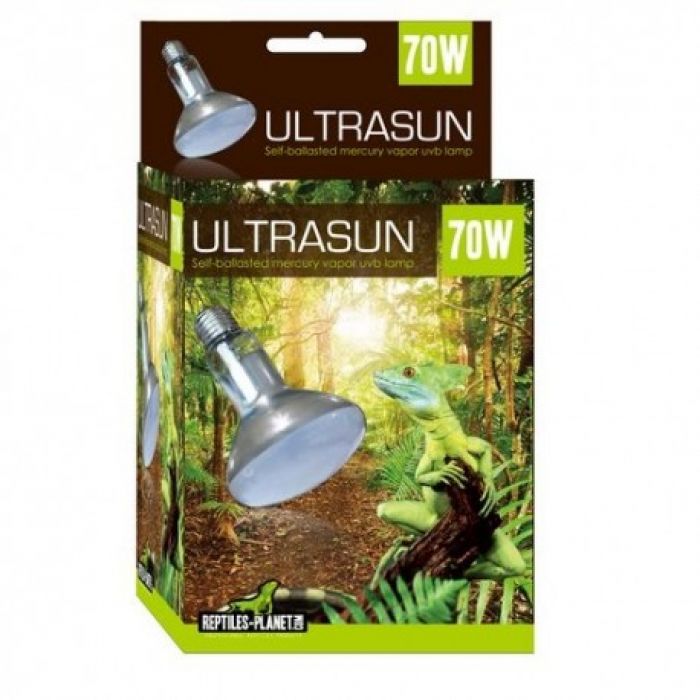 Dr.Raptor HeatSun 70w - Vapori di mercurio (Calore+UVB)