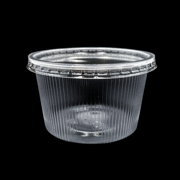 Contenitore rotondo diametro 10x6h 300ml - 10 Pezzi