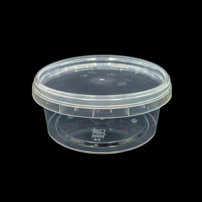 Contenitore rotondo diametro 11,8 x 5h - 300ml - 10 pezzi