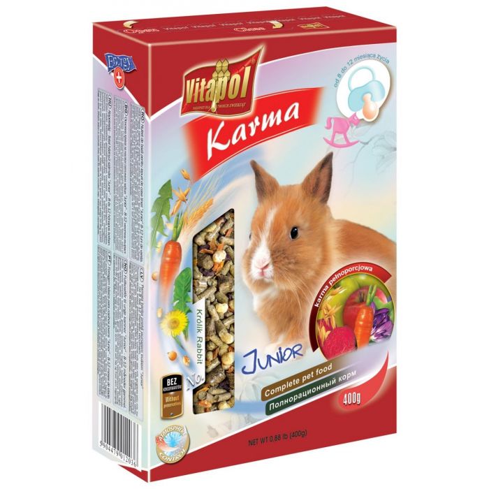 Vitapol Mangime per coniglietti Junior 400gr.