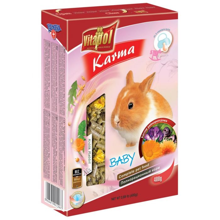 Vitapol Mangime per coniglietti Baby 400gr.