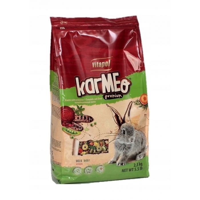 Vitapol Karmeo Premium Mangime per conigli nani 2,5 Kg