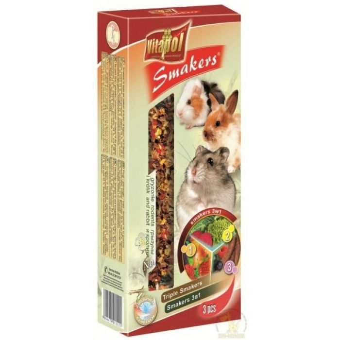 Vitapol Smakers 3in1 Legumi/Frutta/Carrube