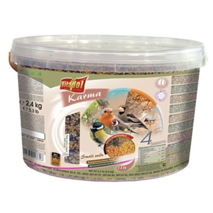 Vitapol Mangime per Uccelli selvatici 4 Seasons 3L 2,4kg 