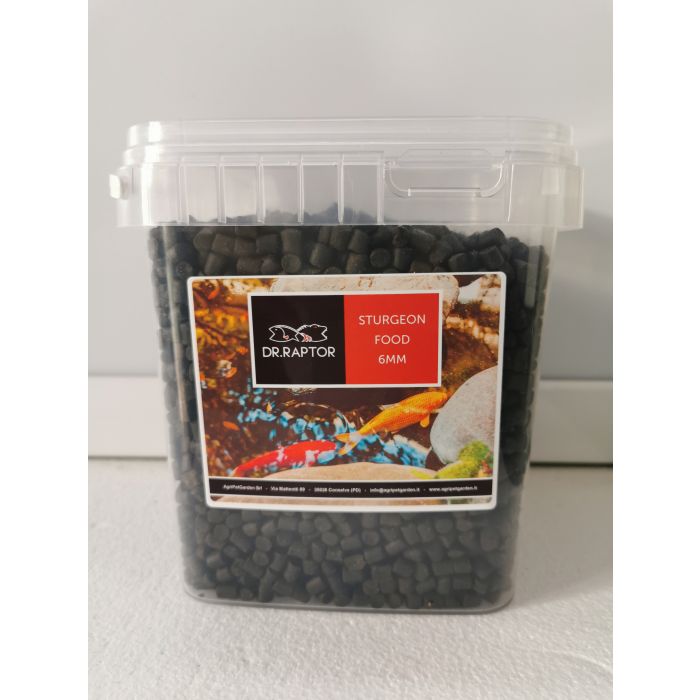 Dr Raptor Sturgeon Food 6mm Kg 1.7