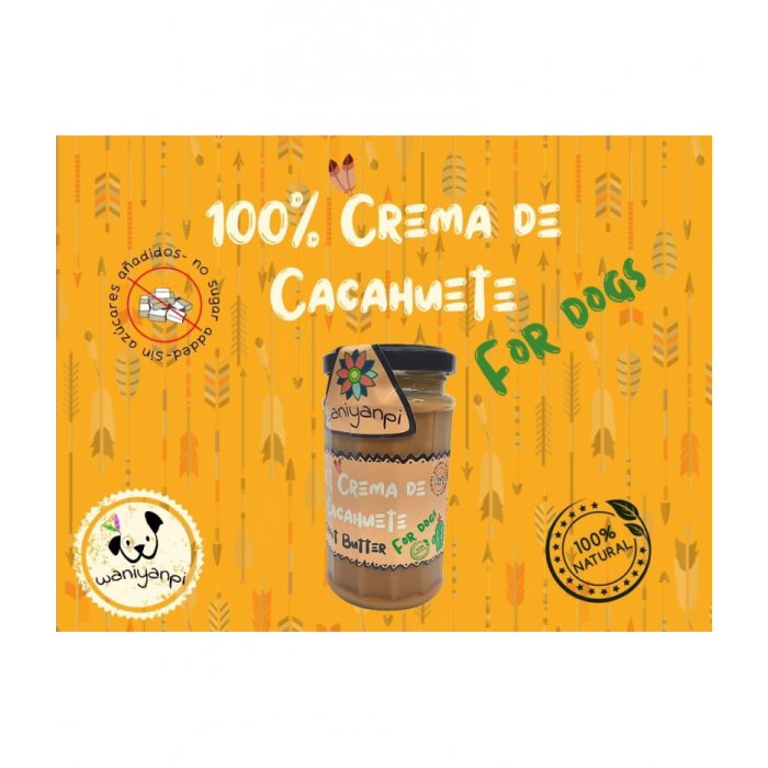Waniyanpi - Burro di arachidi per cani