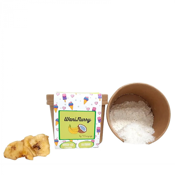 Waniyanpi - Gelato al Cocco e banana per cani