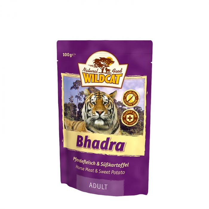 Wildcat Gatti Adulti Umido BHADRA - Cavallo e Patate 100gr