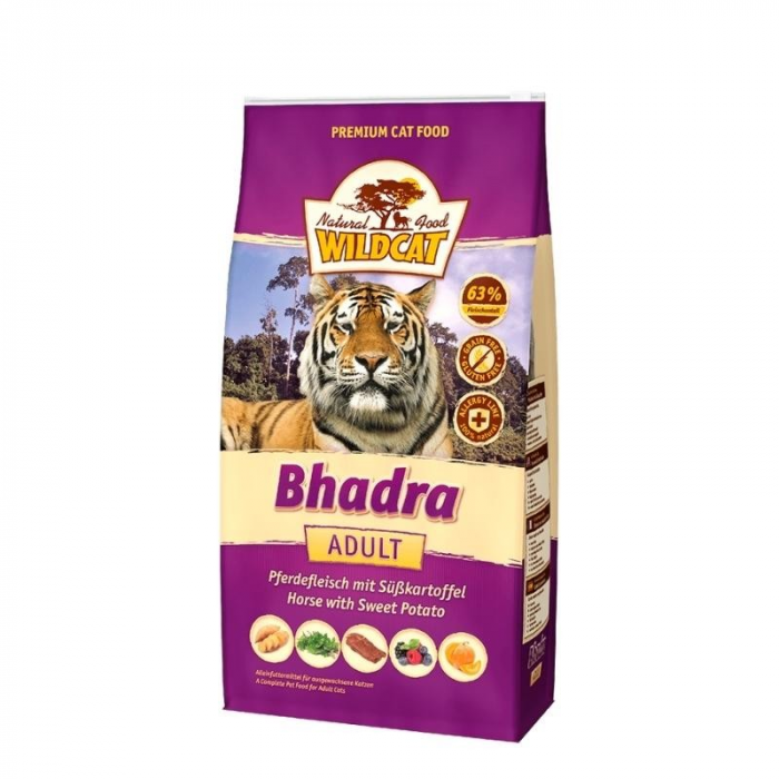 Wildcat Gatti Adulti BHADRA - Cavallo e patate dolci 3kg