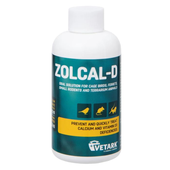 Vetark Zolcal-D 120ml - Calcio e Vitamina D liquidi