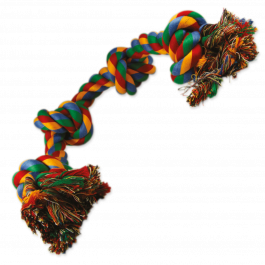 Corda Da Gioco Per Cani Grandi - 5 Nodi In Cotone Resistente Con Palla Omaggio - Foto 4