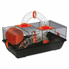 Gabbia Per Criceti Tenerife - Due Piani, 40x26x40 Cm, Con Ruota, Mangiatoia E Tubi - Foto 10