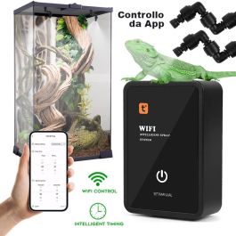 Sistema Di Nebulizzazione Wi-Fi Per Terrario – Umidificatore Intelligente A 360° Per Rettili E Piante Tropicali