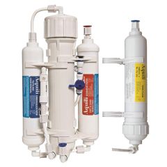 Aquili impianto osmosi 4 stadi 50 GLD membrana con flushing valve