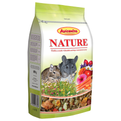 Avicentra Mangime per Cincillà e Degu PREMIUM Menu 850gr