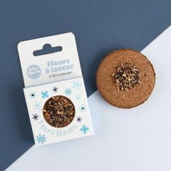 Bombe di semi di fiori Blu