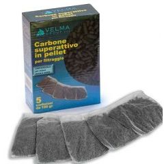 Carbone Superattivo in pellet per filtraggio 500 gr (5 confezioni da 100 gr)